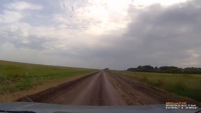 Нива, грунтовка, Аморты от Паджеро 2