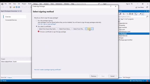 Windows UI 3 : Packaging a WinUI3 Desktop Application | Deploy WinUI3 App смотреть онлайн