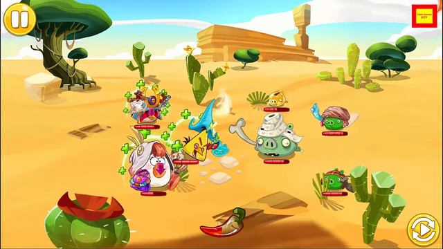 Angry Birds Epic - FlashGames Android Gameplay - New Class PvP Arena Part 9 смотреть онлайн