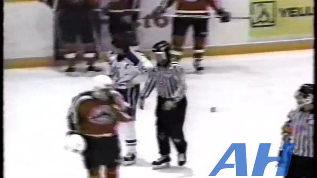 OHL Jan. 10, 1992 Terry Chitaroni,SUD v David Benn,DET Sudbury Wolves Detroit Compuware Ambassadors смотреть онлайн
