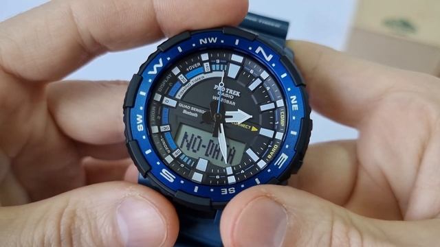 Casio PRO TREK PRT-B70-2ER. В том числе для рыбаков смотреть онлайн