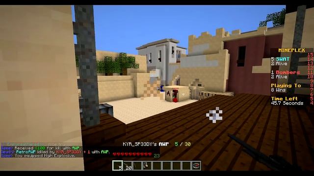 Minecraft - CSGO in Minecraft? "The Mighty AWP" (Mine Strike!) #1 смотреть онлайн