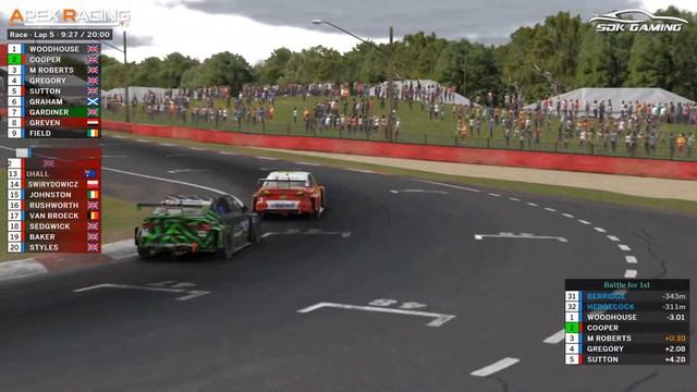 Apex Racing League - ARLTC | Showdown 3 at Bathurst смотреть онлайн