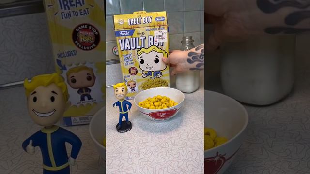 TASTING THE VAULT BOY CEREAL FROM 2018☢️ смотреть онлайн