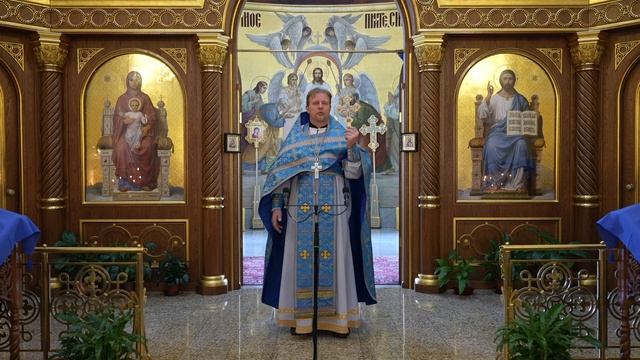 Заступница Усердная. Проповедь священника Димитрия Лушникова праздник Покрова Пресвятой Богородицы. смотреть онлайн