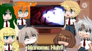 ˚•Class 1B react to Deku vs Overhaul•Mha•My AU˚