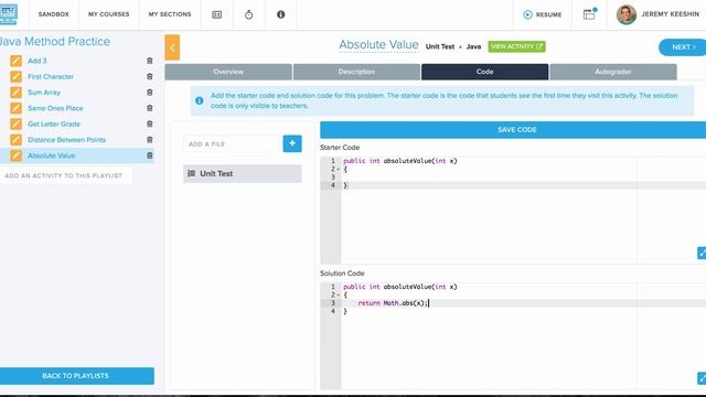 How to Create a Unit Test Problem with CodeHS Create смотреть онлайн