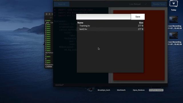 KivyMD Live Editor Viewer смотреть онлайн