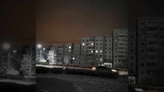 Предновогодний Саяногорск. Утро декабря. смотреть онлайн