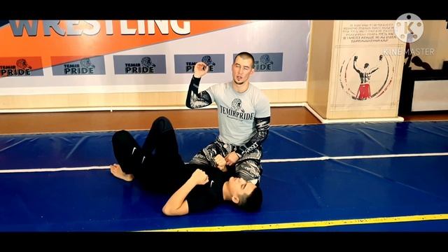 Болевой прием АМЕРИКАНА!Americana!  TemirPRIDE! Grappling! грепплинг! Submission! BJJ! Борьба! MMA!