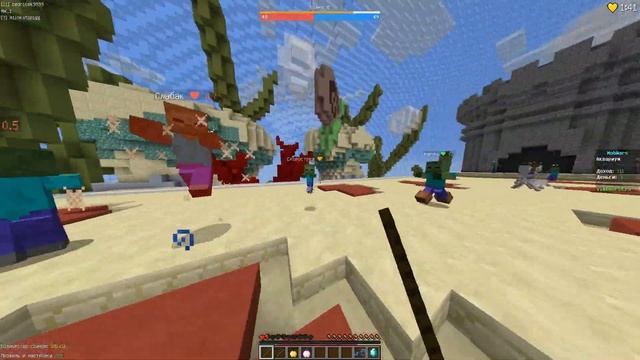 Играю в майнкрафт с младшей сестрой!!!! - Minecraft смотреть онлайн