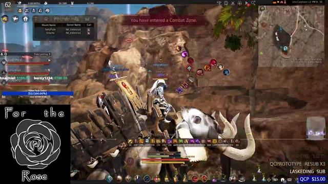 bdo - Getting an elephant up a mountain node war смотреть онлайн