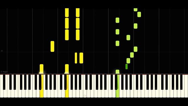 ''За любовь, за счастье и спасенье'' на фортепиано + НОТЫ ● Пианинко смотреть онлайн