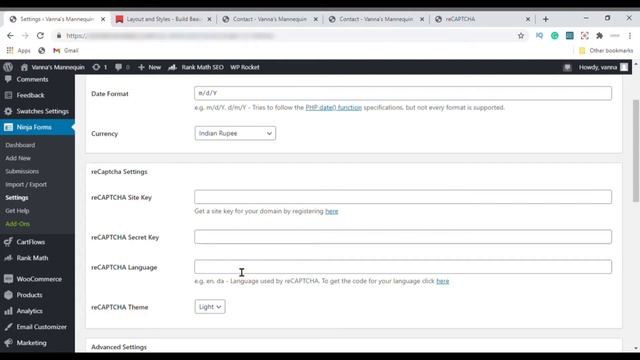 How to Add Google Recaptcha in Ninja forms ( LATEST TRICK 2021) смотреть онлайн