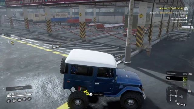 Toyota Series 40-Snowrunner Mod Testing смотреть онлайн