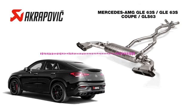 MERCEDES-AMG GLE63S/GLE63S COUPE 2022 Akrapovic Evolution Line Exhaust System