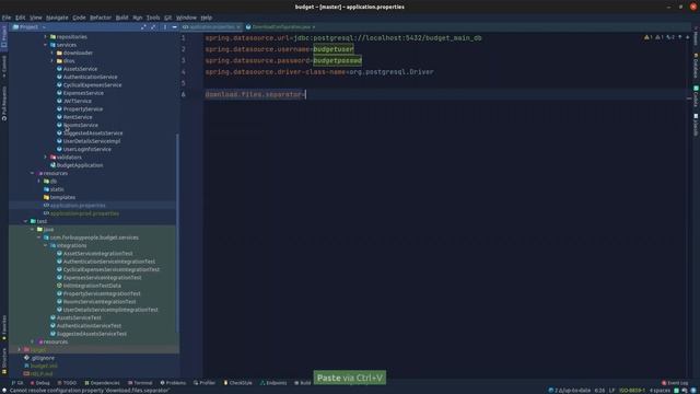 (065) Java, SpringBoot - Dodanie własnych właściwości do pliku application.properties смотреть онлайн
