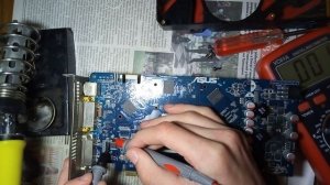 ремонт видеокарты | не выводит изображение