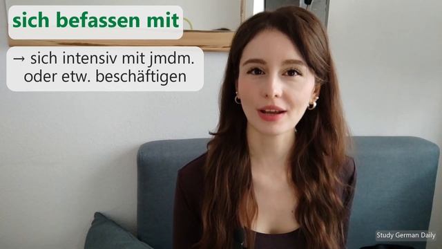 Verben mit "fassen" (sich kurzfassen, umfassen, sich befassen, ...) - Deutsch B2/C1/C2 смотреть онлайн