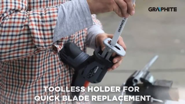 GRAPHITE 58G960 Reciprocating Saw ENG смотреть онлайн