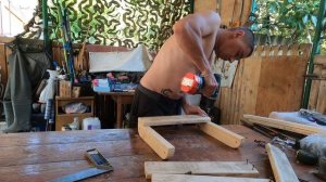 Крутой складной стул из паллета. Для дачи и дома.