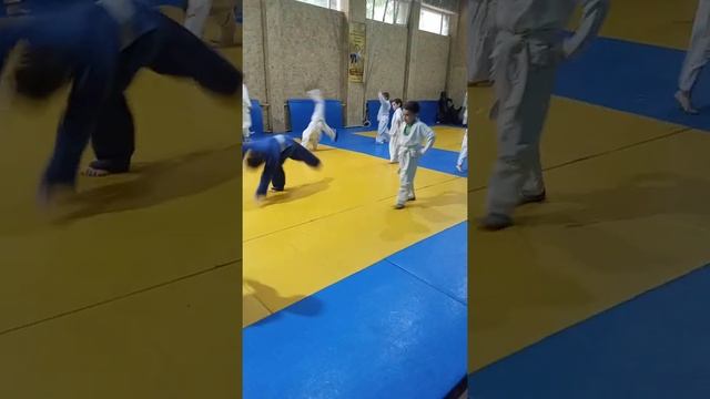 Дзюдо. Захар на тренировке смотреть онлайн