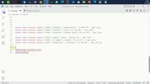 RESUME ORACLE DATABASE - SQL (DDL - DML - DQL) DARIJA - ARABE (PART1) | بالدارجة SQL-PLSQL تلخيص لغ смотреть онлайн