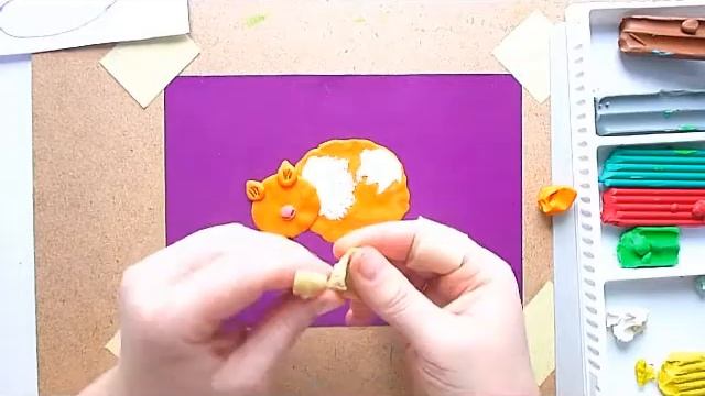 2 клас, урок 23 Тема: Незвичайне у звичайному. Рельєфна композиція "Сон" з пластиліну на картонці смотреть онлайн