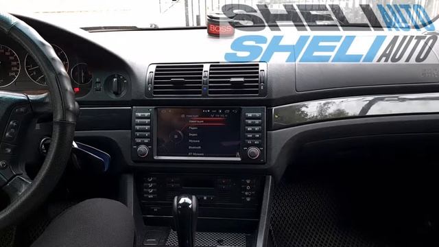 Обзор Android магнитолы SHELI M2D для BMW 5 Series E39