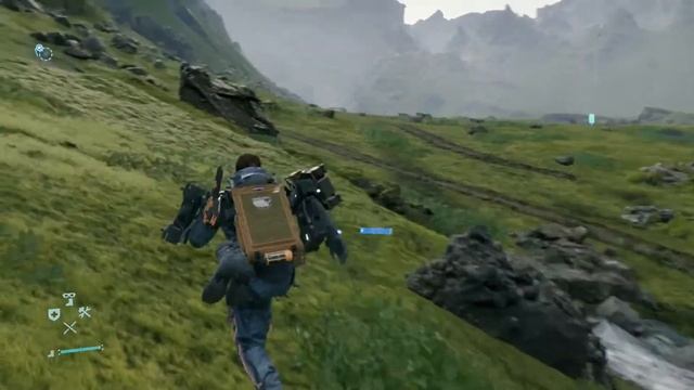 Death Stranding прохождение PS4 #6: Интерфейс хирального принтера смотреть онлайн