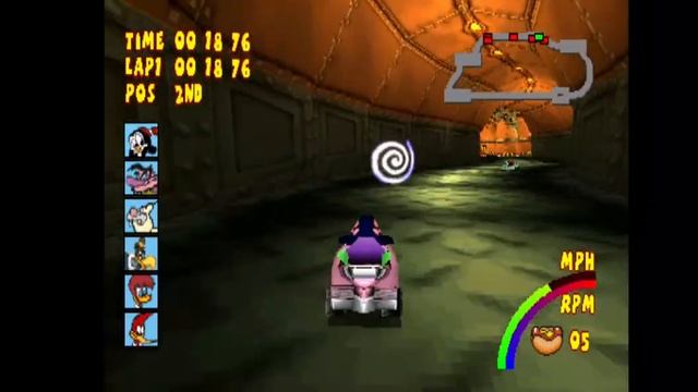 Expert Cup - Woody Woodpecker Racing PSX смотреть онлайн