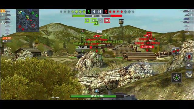 "Я предупреждал" или "куда ехать на карте Канал" / FV215b Спрут / WoT Blitz / _6e3__I1oHToB_[RISA_] смотреть онлайн