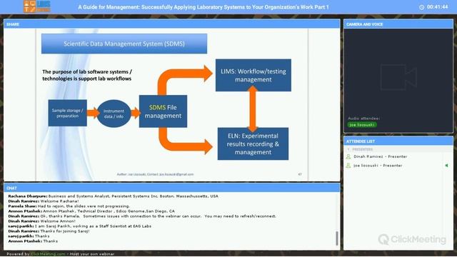 Part 1 Successfully Applying Laboratory Systems to Your Organization's Work смотреть онлайн