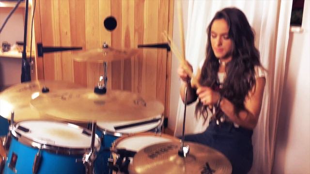 Nirvana - Smells Like Teen Spirit (Drum Cover) by Jessicadrummer смотреть онлайн