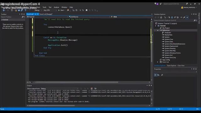 Pull data from a MySQL database in VB.net! (Tutorial) смотреть онлайн