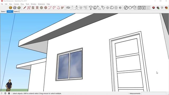 Sketchup Tutorial : How To Use The Roof Plugin From Sketchucation смотреть онлайн