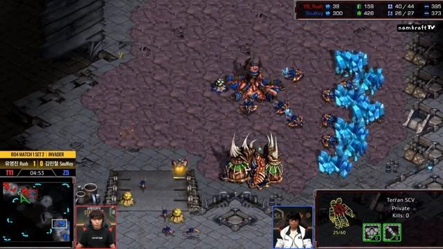 ASL S16 Semifinal 1 Set 2 Rush vs Soulkey TvZ @ Invader | Starcraft Commentary смотреть онлайн