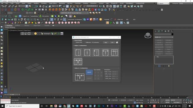 Aluminum.Window.Generator.v2.0_Glass.Door.Generator.v2.0_uPVC.Sliding.Door.Generator.v2.0..3dsmax