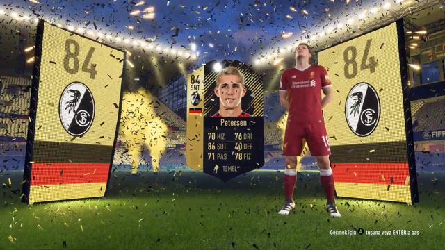 Fifa 18 FUT +83 İnform Petersen Walk Out смотреть онлайн