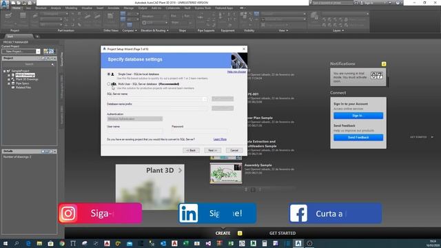 Autocad Plant 3D | Criando um novo Projeto (Passo a Passo) смотреть онлайн