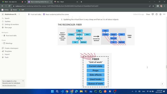 React rendering behind the scenes смотреть онлайн