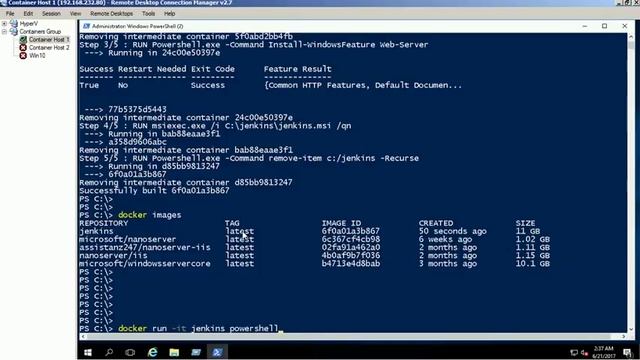 Installing JENKINS On Windows Container Using Docker File
