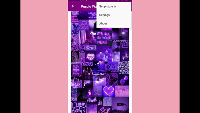 Most Beautiful Wallpapers || Trending Lavender Color Design смотреть онлайн