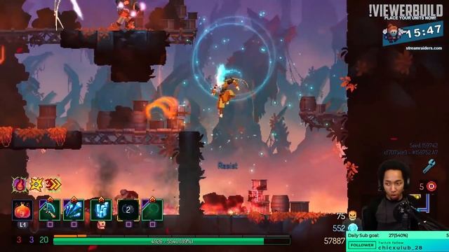 The Easiest 1 Button Survival Build | Dead Cells 1 QUAD BIND SURVIVAL смотреть онлайн