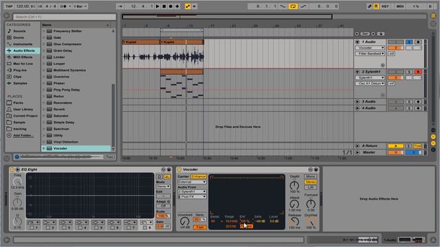 Обзор Ableton Live Vocoder смотреть онлайн