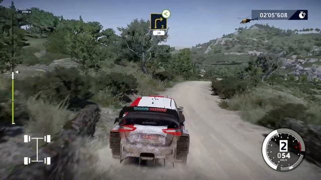 WRC 10 FIA World Rally Championship - Toyota Gazoo Racing WRT - Gameplay [4K60FPS]