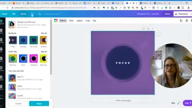 Canva Tips - How to remove backgrounds off images and where to find gold & silver elements! смотреть онлайн