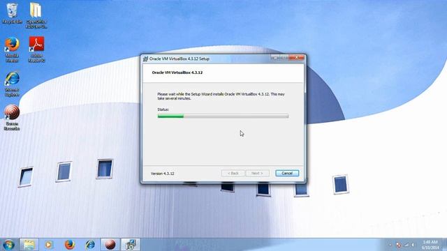 Oracle VM VirtualBox Installation in Windows 7 смотреть онлайн