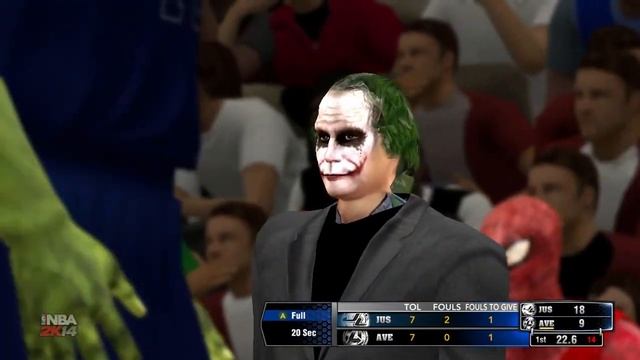 Spiderman Free throw flops in a basketball game смотреть онлайн