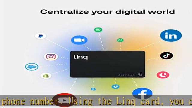 Linq Digital Business Card - Smart NFC Contact and Networking Card (Bamboo) смотреть онлайн